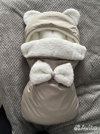 Конверт на выписку зимний на овчине