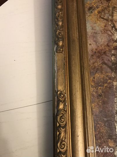 Картина маслом старинная