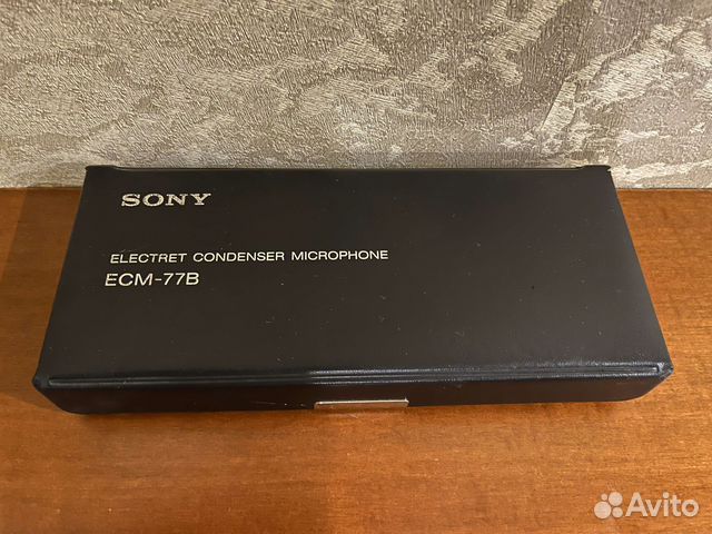 Микрофон петличный Sony ECM-77B