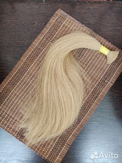 Новый пшеничный срез блонд 54 см