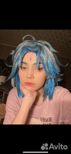 Парик геншин импакт Сяо