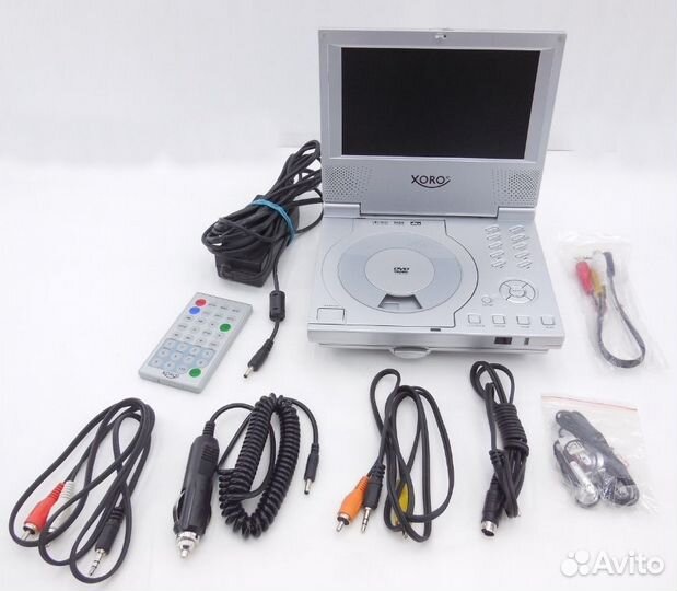 DVD Плеер портативный xoro HSD 710 Экран 7