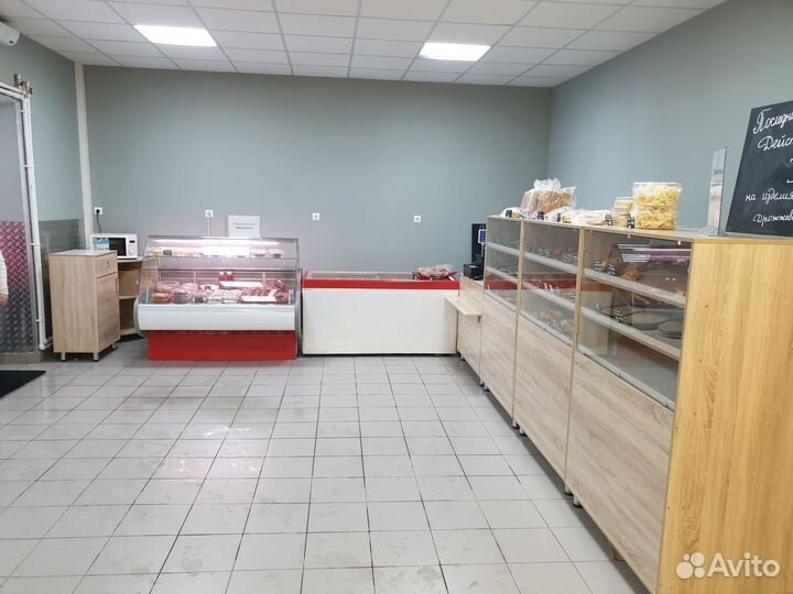 Готовый бизнес магазин продукты выпечка мясо