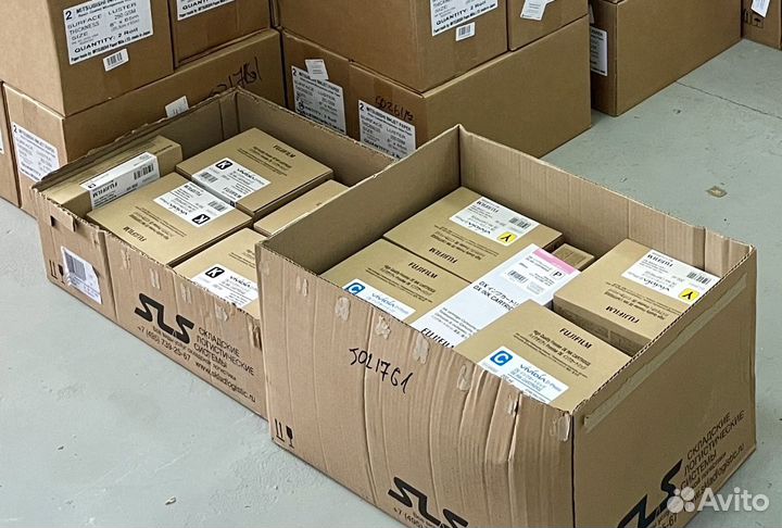 Катриджи краски fujifilm dx100 DE100