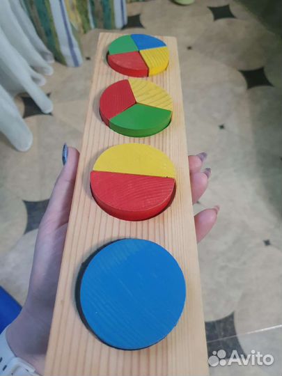 Деревянный пазл-головоломка