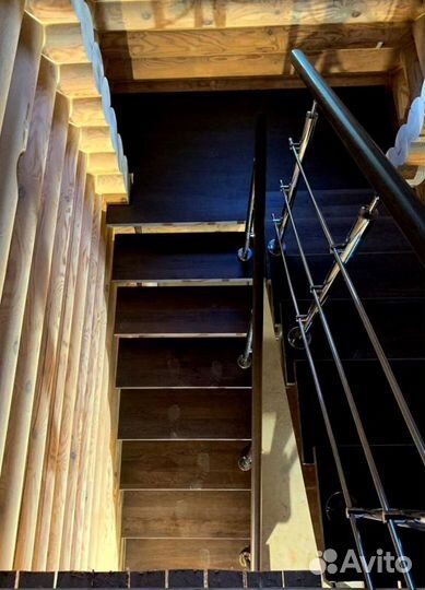 Лестничиный металлокаркас