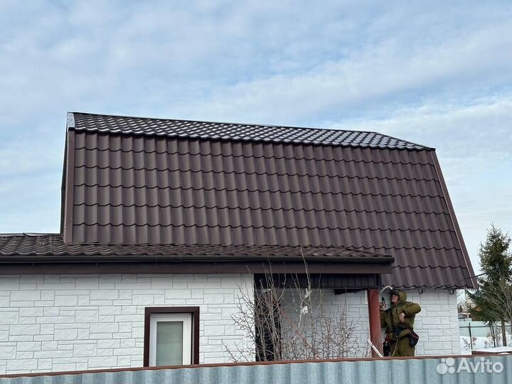 Кровельные работы, ремонт крыши, замена кровли