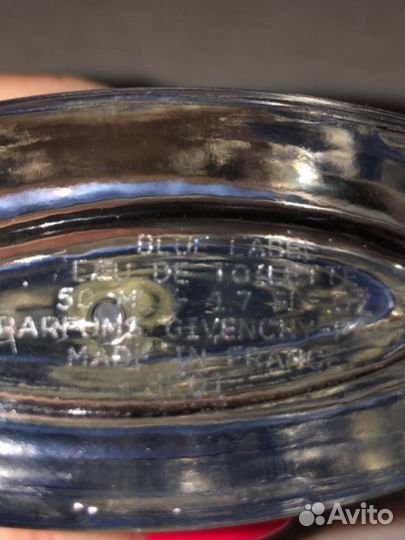Givenchy blue label туалетная вода