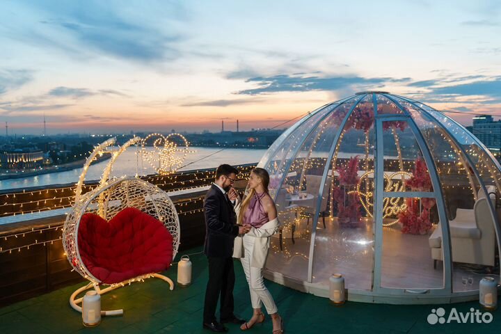 Сюрприз любимому человеку - свидание на крыше