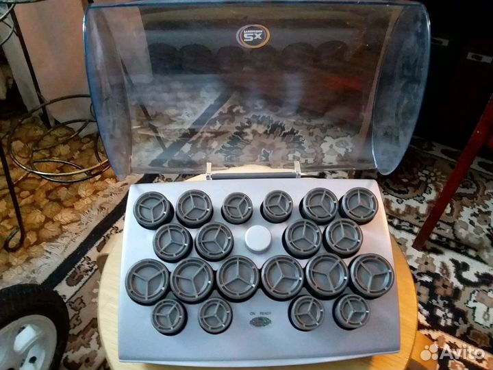 Термо бигуди тефлоновые электро