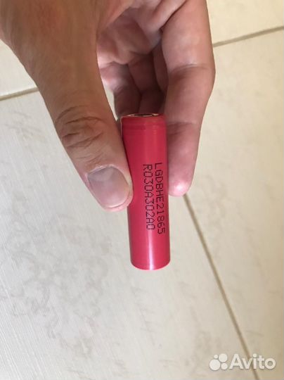 Аккумулятор 18650 2500 mAh 20А LG lgdbhe21865