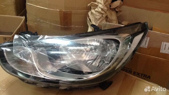 Фары Хендай Солярис 2011-2017 доставка