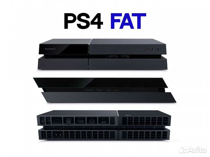 Sony PlayStation 4 PS4 1 Геймпад, 800 Игр в подаро