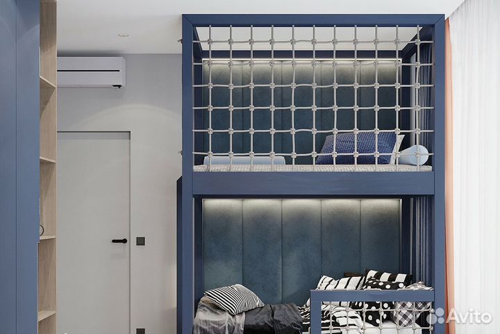 Скрытые межкомнатные двери под покраску