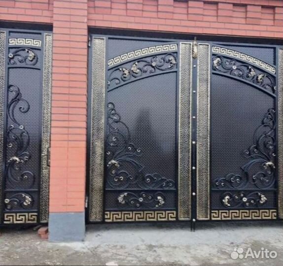 Кованые ворота
