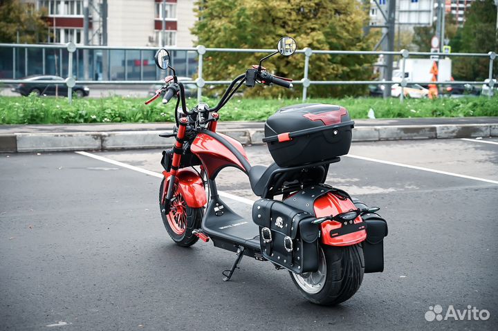 Электробайк white siberia wild wheel 3950W