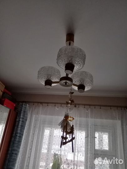 Хрустальная люстра СССР