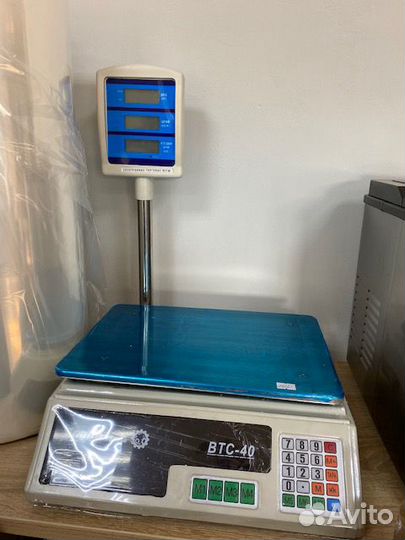 Торговые весы Foodatlas 40кг/2гр втс-40