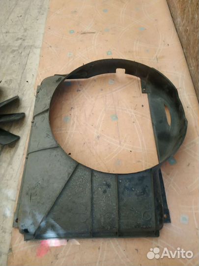 Вентилятор и диффузор на Газель