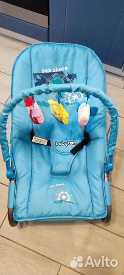 Шезлонг детский