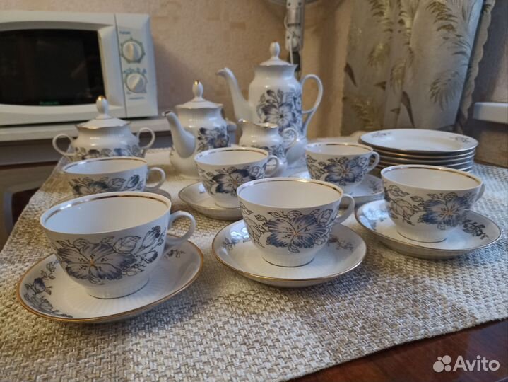 Чайный сервиз рижский завод СССР