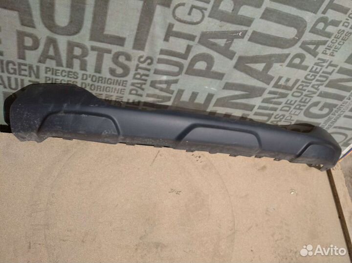 Накладка переднего бампера Логан Сандеро Степвей 2