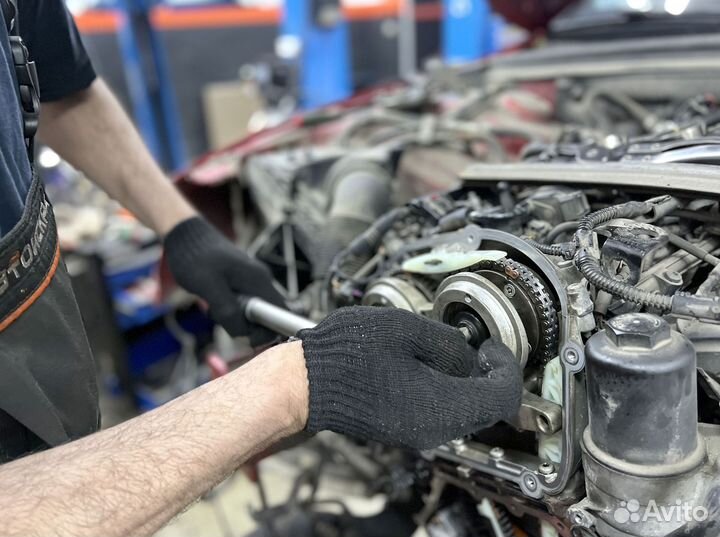 Замена грм Audi 2.0 TFSi за 4 часа