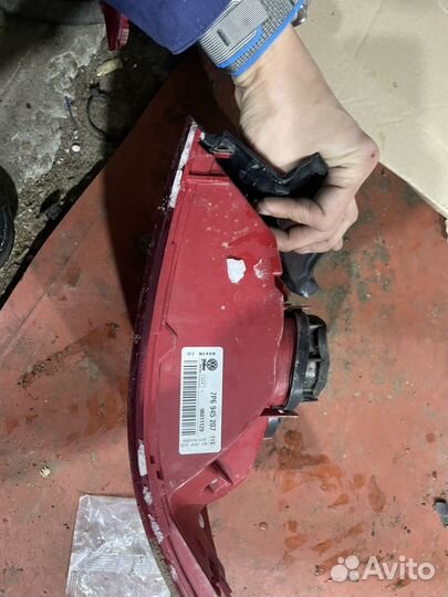 Фонарь задний левый volkswagen touareg nf/fl