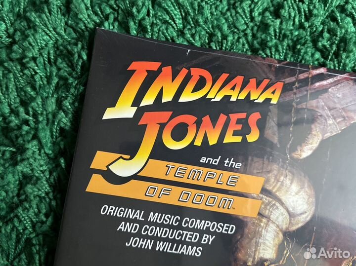 Indiana Jones Temple Of Doom vinyl lp