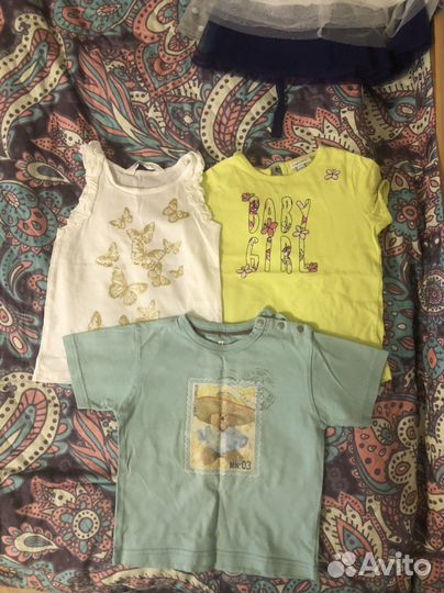 Пакет одежды для девочки 86 92 см