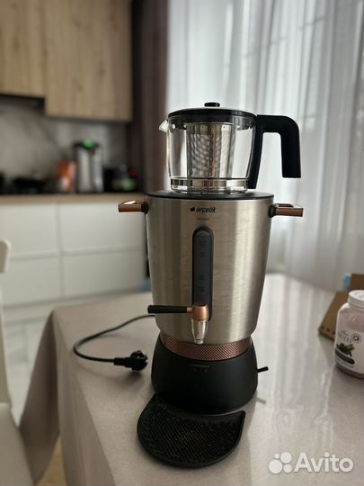 Электрический самовар чайник 2000 Вт Arcelik 3л