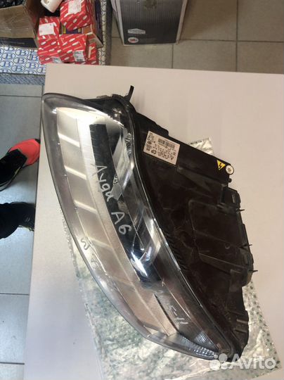 Фара левая Ауди А6 C6 2010 биксенон