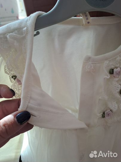 Платье нарядное на девочку 86