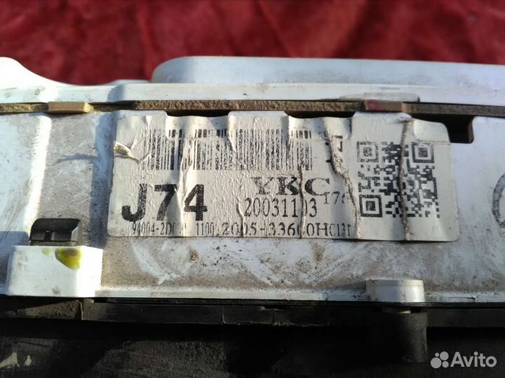 Панель приборов американка Hyundai Elantra 3 XD AT