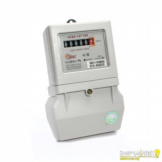 Счетчик нева 101 1S0 230V
