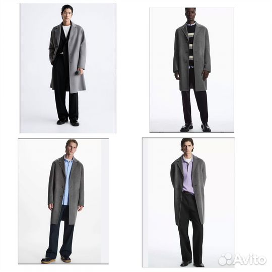 Zara новое тонкое пальто