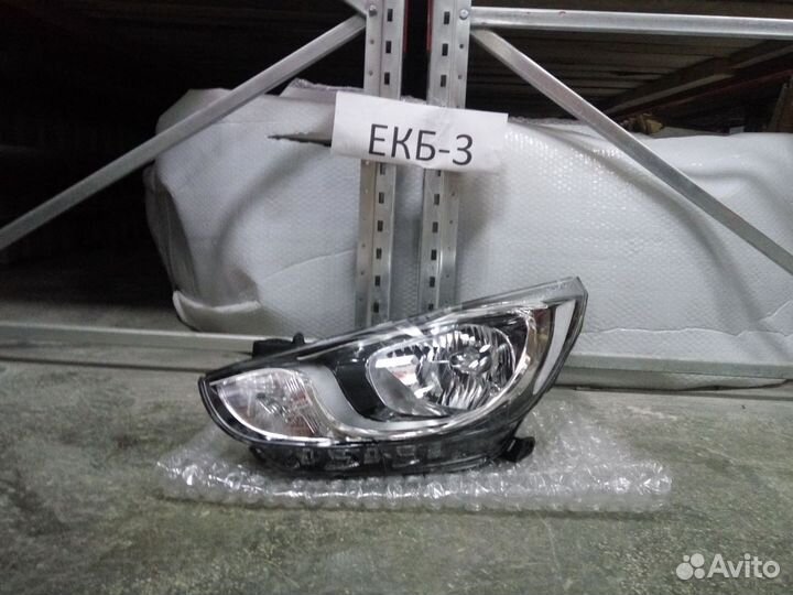 Фара левая Hyundai Solaris 1 2011-2017