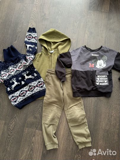 Вещи пакетом на мальчика 116 122