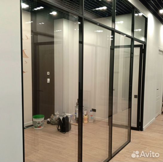 Перегородка стекло