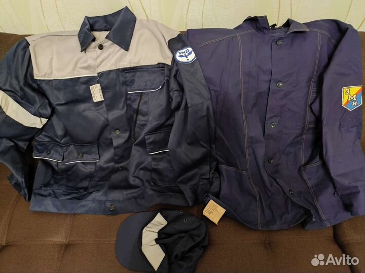 Спец одежда СССР: халаты, пиджаки, брюки, плащ