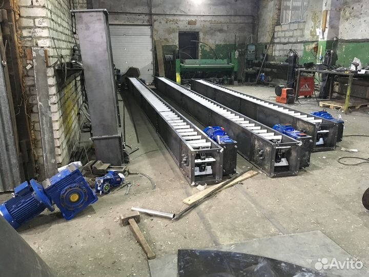 Цепные транспортеры от 200 мм до 400 мм длина 2-20