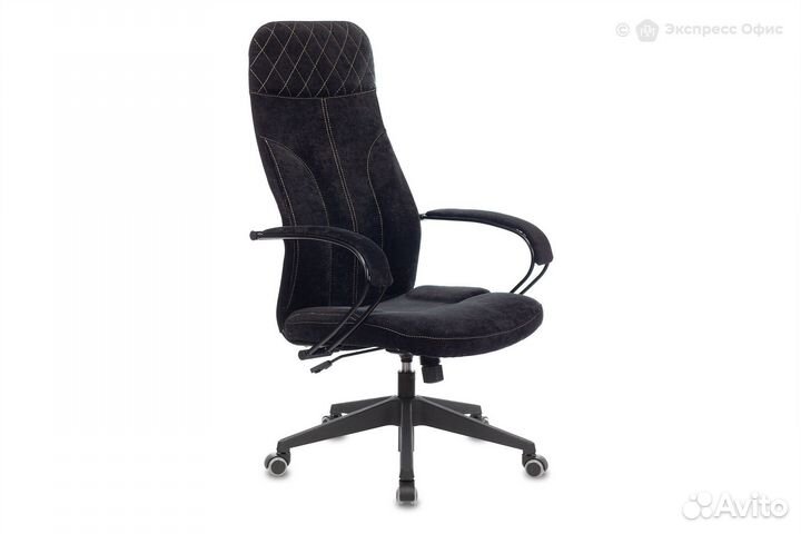 Кресло для руководителя Бюрократ CH-608/fabric-bla