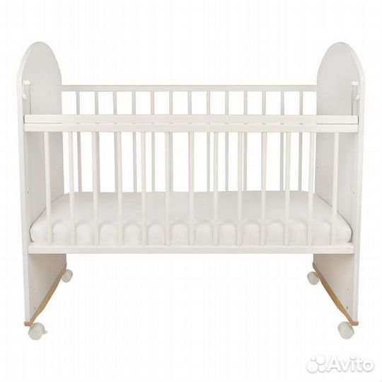 Новые детские кроватки Indigo колесо/качалка