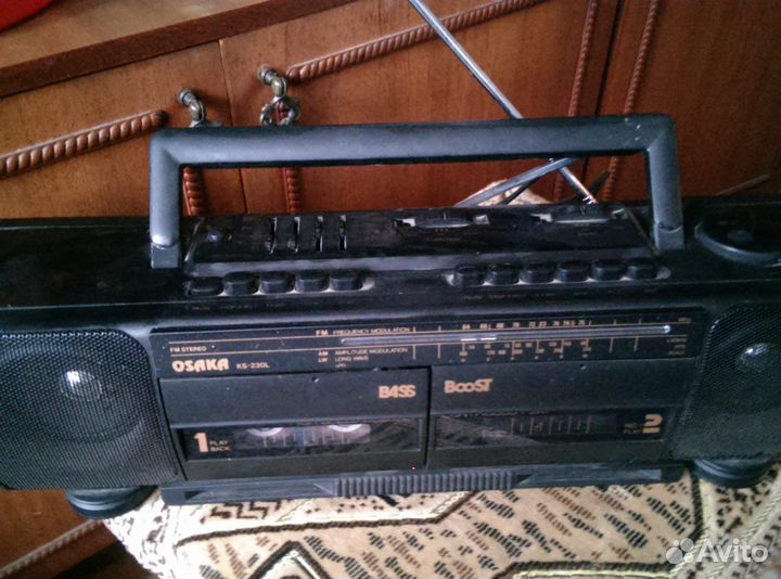 Магнитола двухкассетная Osaka