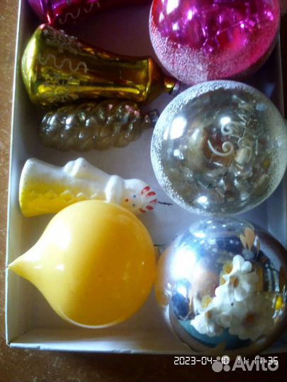 Елочные игрушки СССР