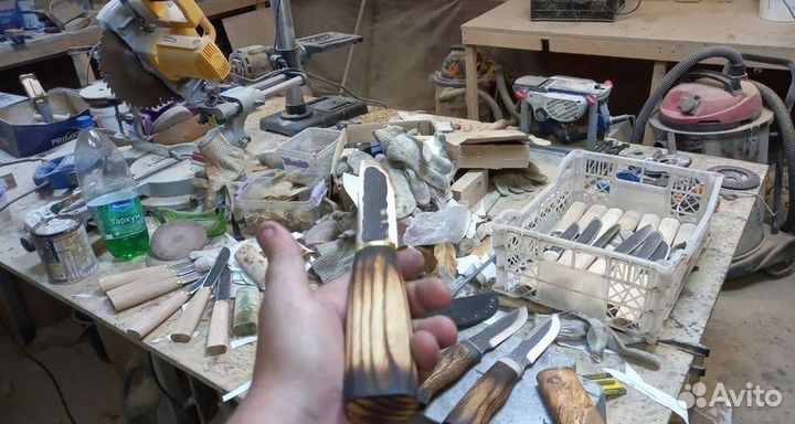 Нож охотничий Кованый