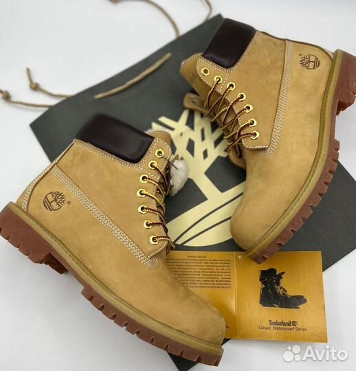 Ботинки Timberland Зима с мехом