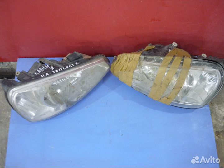 Поворотники Лада Калина фара на запчасти
