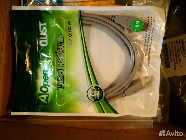 Кабели и блоки питания (за все вместе)