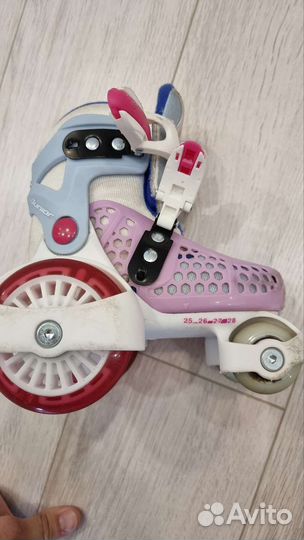 Детские ролики и защита